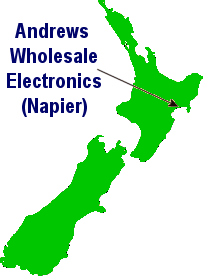 Map of NZ